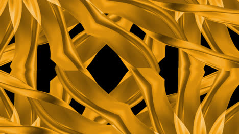 Abstract-backgrounds-golden-edges-line-moving-Digitally-Generated-loop-animation